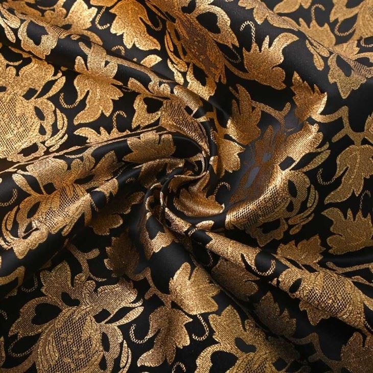 Luxury Gold Embroidered Jacquard Suit Fabric – F141-2 Wedding Blazer price