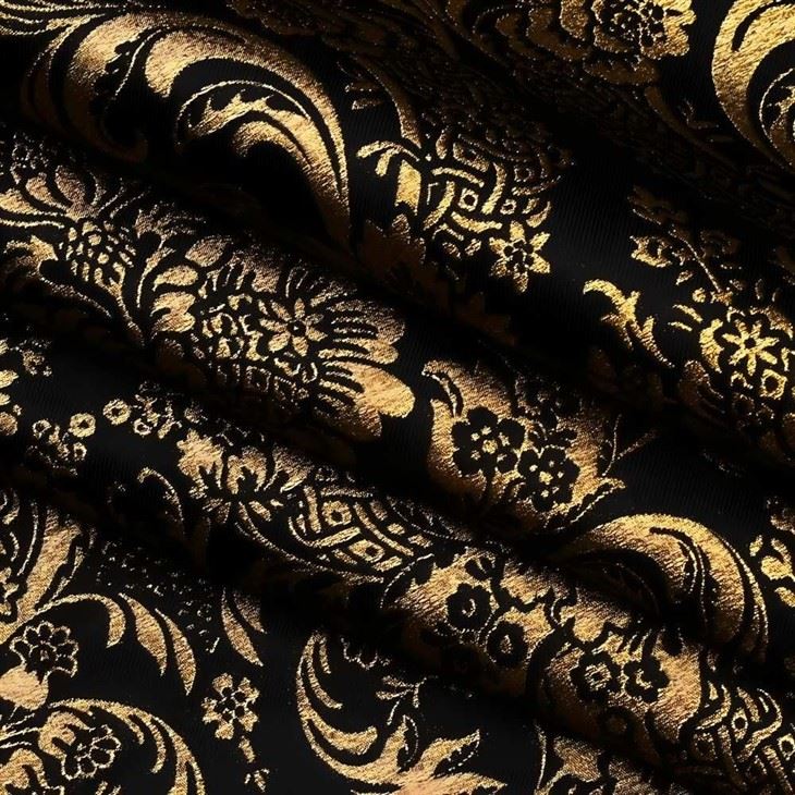 Premium Jacquard Suit Fabric Black Notch Lapel Formal Jacket price