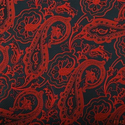 Fabraic Culaith Galánta Paisley Jacquard – F142 Black Satin Lapel Blazer Foirmiúil