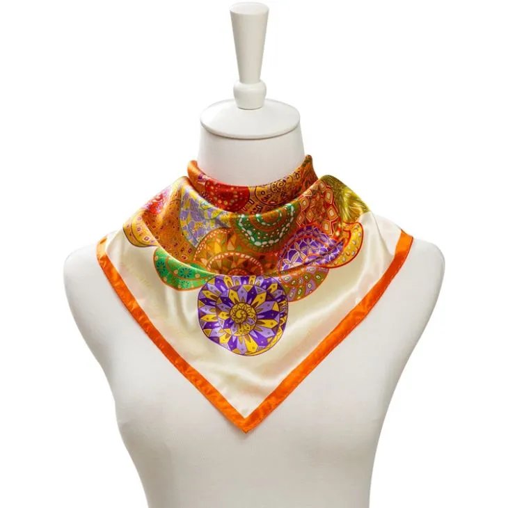 Scarf Clóbhuailte Digiteach Síoda